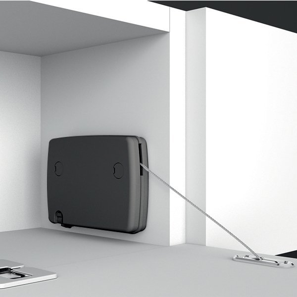 Hafele Pcs 120 Düşer Kapak Makası Mod B Siyah