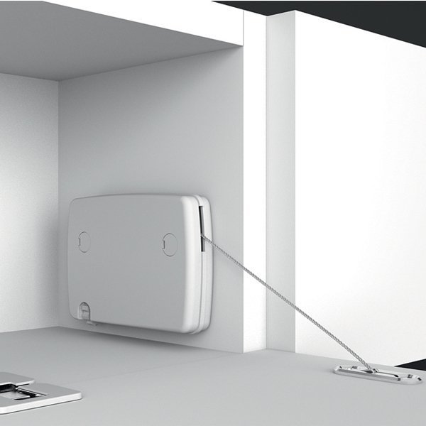 Hafele Pcs 120 Düşer Kapak Makası Mod C Beyaz