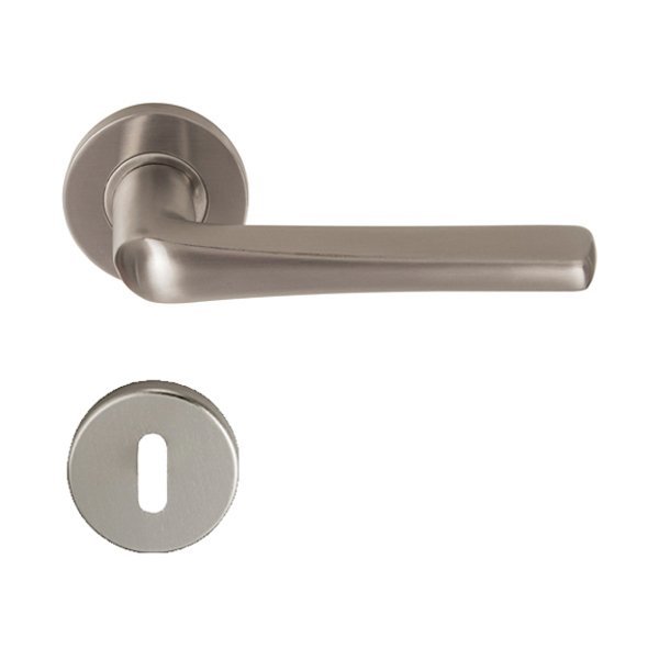 Hafele Caprı Oda Kapı Kolu Seti, Mat Paslanmaz Çelik Renk