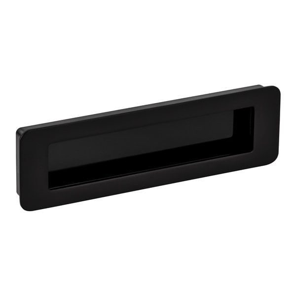 Hafele Piazza 160mm Gömme Kulp, Mat Siyah Renk