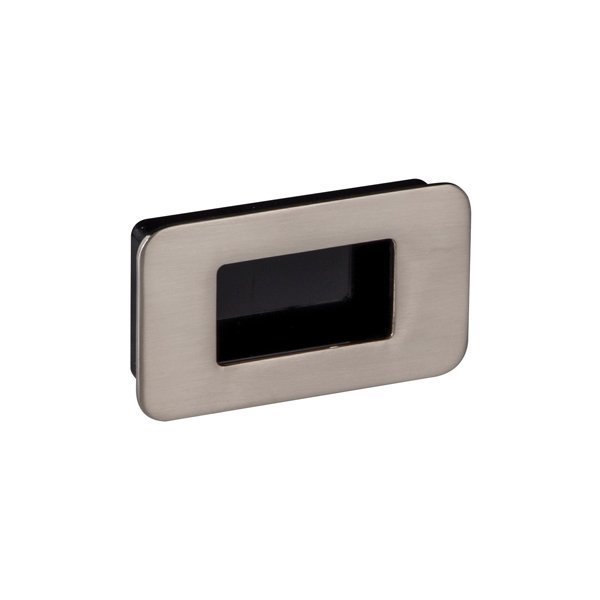 Hafele Piazza 64mm Gömme Kulp, Paslanmaz Çelik Renk